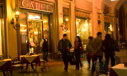 El histórico Caffe Torino, en Piazza San Carlo.