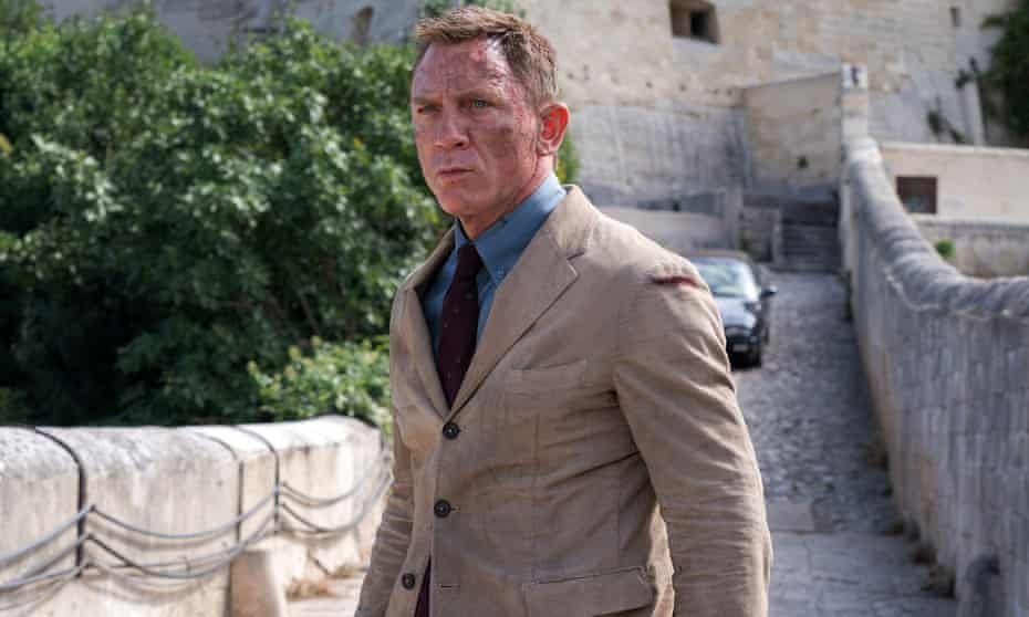 Daniel Craig en Sin tiempo para morir.