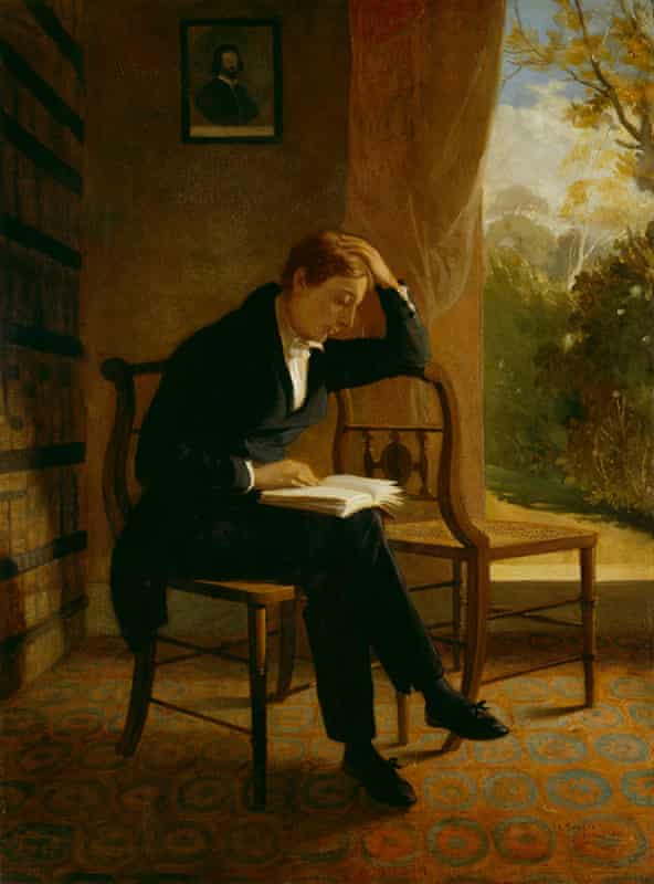 John Keats, fechado en 1821, por Joseph Severn (1793–1879), en la National Portrait Gallery, Londres,