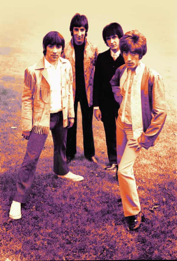 The Who, de izquierda a derecha, Keith Moon, Pete Townshend, John Entwistle y Roger Daltrey.