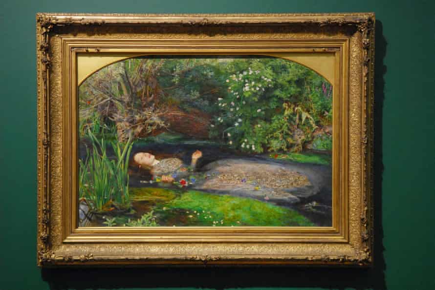 Ofelia de John Everett Millais (1851-2).