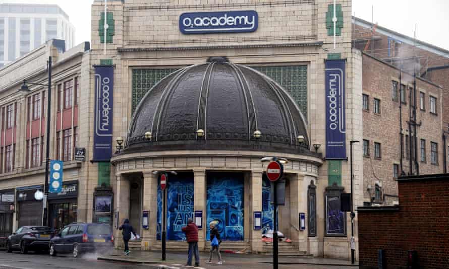 La O2 Academy Brixton, cerrada en enero de 2021.