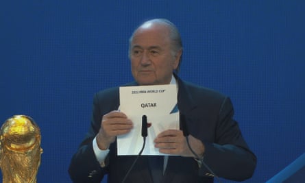 Sepp Blatter en FIFA descubierto.